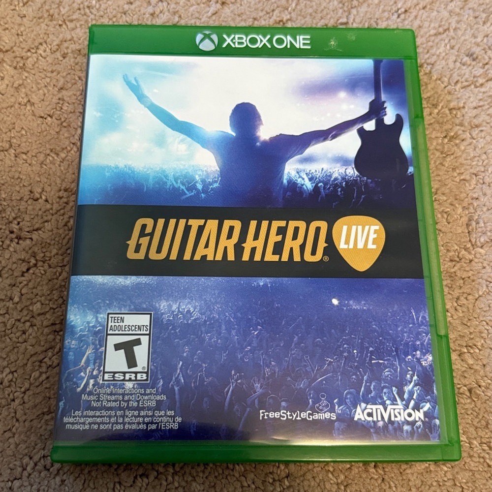 Guitar Hero Live | XBOX ONE | Vintage Video Game